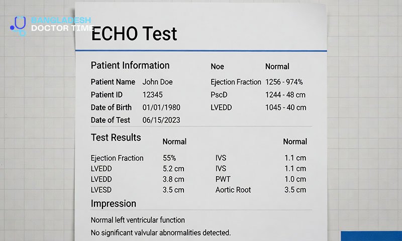 ECHO Test Price in Bangladesh